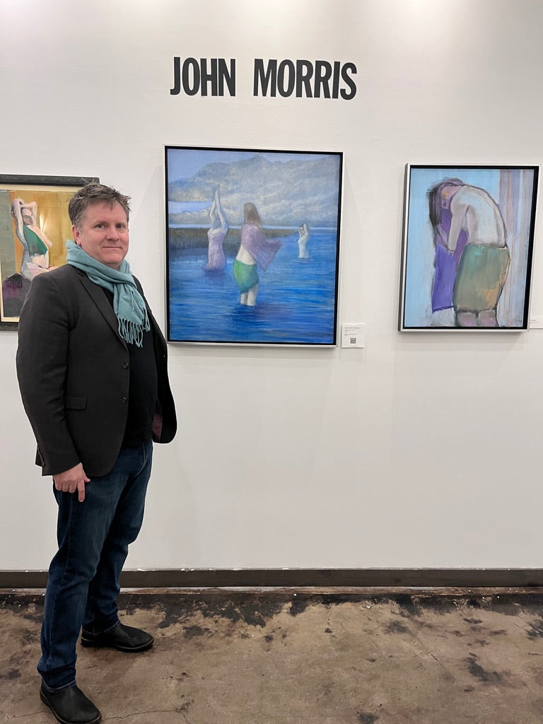 Naiads, oil on canvas, 30"w x 40"h